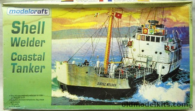 Modelcraft 1/130 Shell Welder Coastal Tanker - (ex Frog), 130-001 plastic model kit